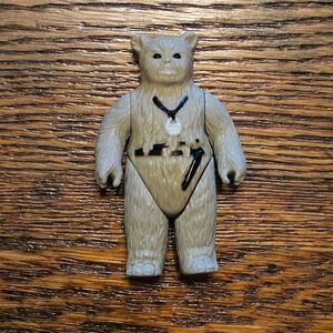 Vintage 1983 Kenner Star Wars Return of the Jedi Ewok Action Figure Chief Chirpa